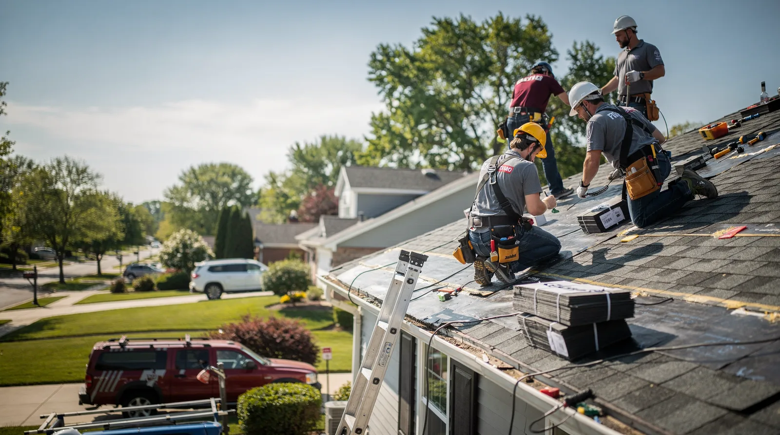 Roof Repair in Moline, IL around you